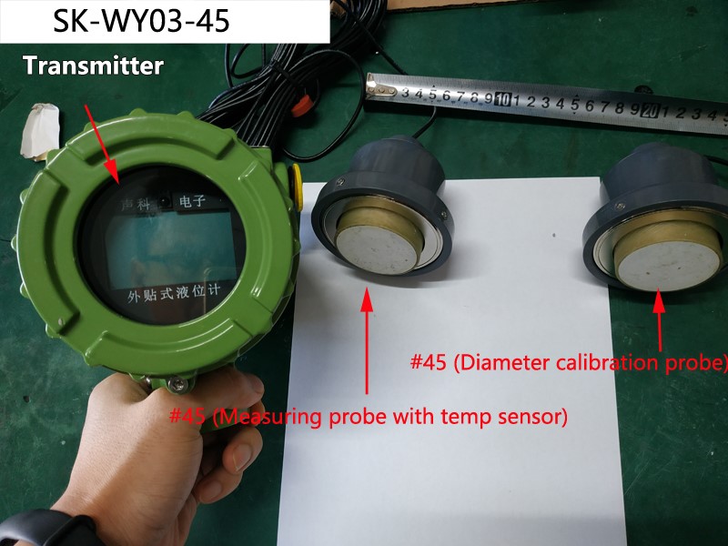 Non-Intrusive Ultrasonic Level Gauge