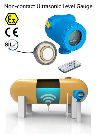 Non-Invasive Ultrasonic Level Gauge