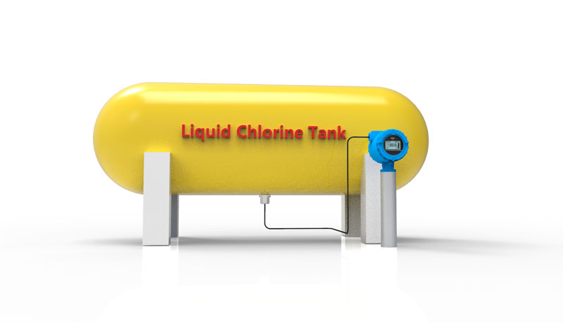 liquid chlorine tank